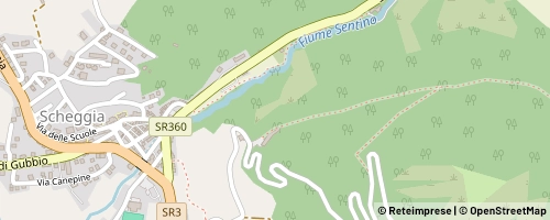 Mappa Scheggia e Pascelupo