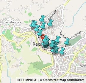 Mappa Viale Cesare Battisti, 62019 Recanati MC, Italia (0.294)