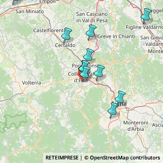 Mappa Via Bernardi, 53034 Colle di Val d'Elsa SI, Italia (17.97917)