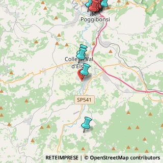 Mappa Via Bernardi, 53034 Colle di Val d'Elsa SI, Italia (5.97538)