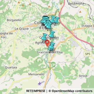 Mappa Via Bernardi, 53034 Colle di Val d'Elsa SI, Italia (1.689)