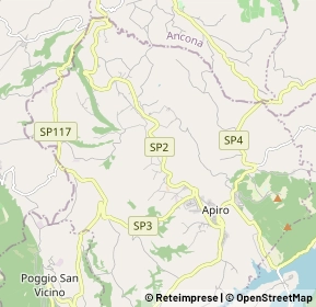 Mappa Contrada Maccarone, 62021 Apiro MC, Italia (1.46538)
