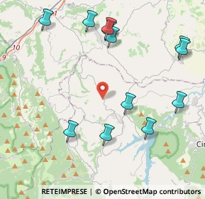 Mappa Contrada Maccarone, 62021 Apiro MC, Italia (4.96833)