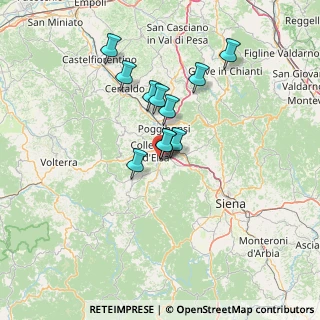 Mappa CAP, 53034 Colle di Val D'Elsa SI, Italia (10.99091)