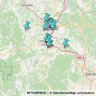 Mappa CAP, 53034 Colle di Val D'Elsa SI, Italia (5.77188)