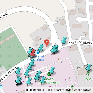 Mappa Via Cupa Madonna Di Varano, 62019 Recanati MC, Italia (0.08148)