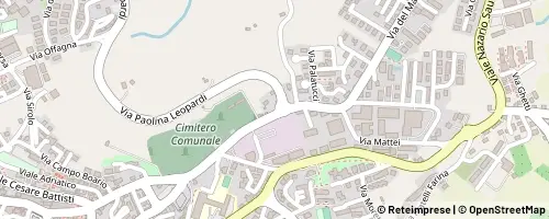 Mappa Recanati