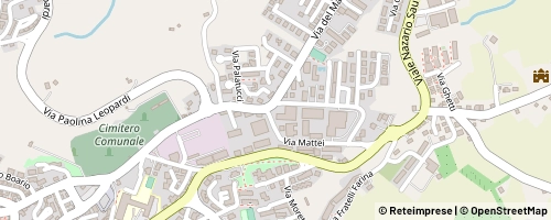 Mappa Recanati