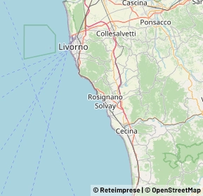 Mappa Castiglioncello LI, Italia (13.8035)