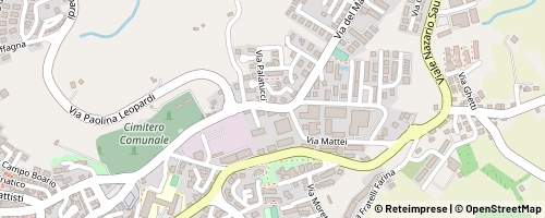 Mappa Recanati