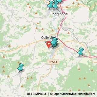 Mappa Via Torino, 53034 Colle di Val d'Elsa SI, Italia (5.07182)