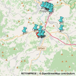 Mappa Via Torino, 53034 Colle di Val d'Elsa SI, Italia (4.7125)