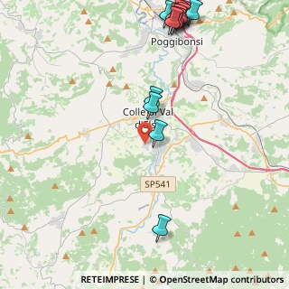 Mappa Via Torino, 53034 Colle di Val d'Elsa SI, Italia (5.74692)