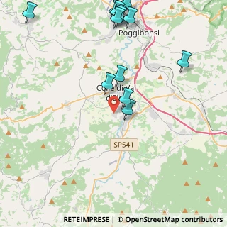 Mappa Via Torino, 53034 Colle di Val d'Elsa SI, Italia (5.38385)