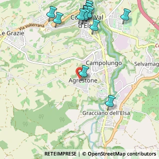 Mappa Via Torino, 53034 Colle di Val d'Elsa SI, Italia (1.48308)