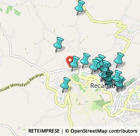 Mappa SP Montefano-Recanati, 62019 Recanati MC, Italia (0.9775)