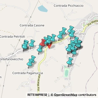 Mappa Via Macerata, 62010 Montefano MC, Italia (0.44444)