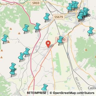 Mappa Via Sirio, 52041 Civitella in Val di Chiana AR, Italia (7.011)