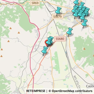 Mappa Via Sirio, 52041 Civitella in Val di Chiana AR, Italia (6.4955)