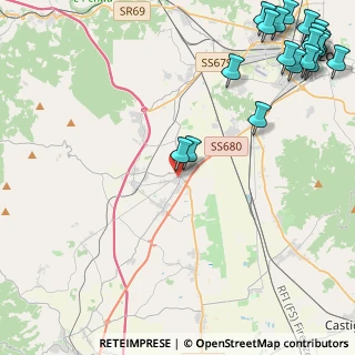 Mappa Via Sirio, 52041 Civitella in Val di Chiana AR, Italia (7.25)