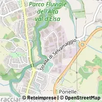 Mapa Colle di Val d'Elsa