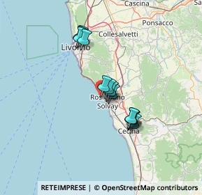 Mappa Via Guido Biagi, 57016 Rosignano Marittimo LI, Italia (10.55)