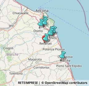 Mappa Viale della Ginestra, 62019 Recanati MC, Italia (28.03818)