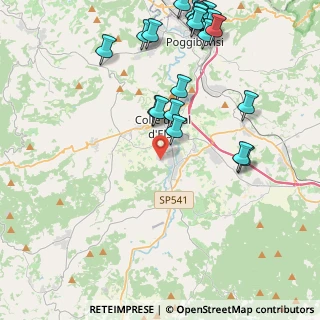 Mappa Via Milano, 53034 Colle di Val d'Elsa SI, Italia (5.307)