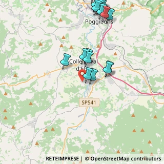 Mappa Via Milano, 53034 Colle di Val d'Elsa SI, Italia (5.2065)