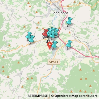 Mappa Via Milano, 53034 Colle di Val d'Elsa SI, Italia (2.61364)