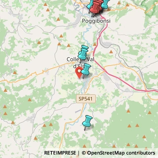Mappa Via Milano, 53034 Colle di Val d'Elsa SI, Italia (5.88692)