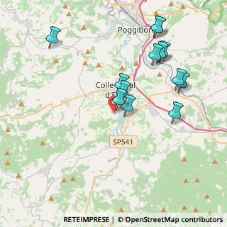 Mappa Via Milano, 53034 Colle di Val d'Elsa SI, Italia (4.17231)