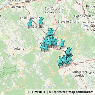 Mappa Via Milano, 53034 Colle di Val d'Elsa SI, Italia (11.158)