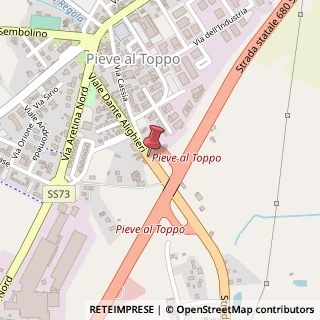 Mappa Via di Foiano Pieve al Toppo, 50, 52041 Anghiari, Arezzo (Toscana)