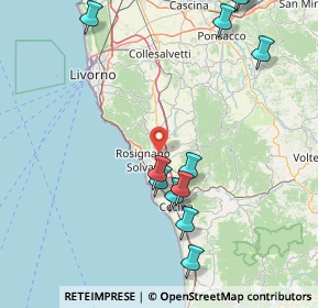 Mappa Vicolo del Picchianti, 57016 Rosignano Marittimo LI, Italia (19.74167)