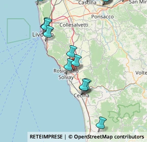 Mappa Vicolo del Picchianti, 57016 Rosignano Marittimo LI, Italia (20.30588)