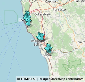 Mappa Vicolo del Picchianti, 57016 Rosignano Marittimo LI, Italia (13.05154)