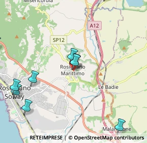 Mappa Vicolo del Picchianti, 57016 Rosignano Marittimo LI, Italia (2.84182)