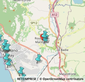 Mappa Vicolo del Picchianti, 57016 Rosignano Marittimo LI, Italia (3.215)