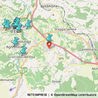 Mappa Loc. Belvedere Ingr. n°5 Lotto, 53034 Colle di Val d'Elsa SI, Italia (3.30571)