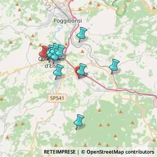 Mappa Loc. Belvedere Ingr. n°5 Lotto, 53034 Colle di Val d'Elsa SI, Italia (3.52818)