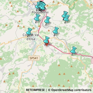 Mappa Loc. Belvedere Ingr. n°5 Lotto, 53034 Colle di Val d'Elsa SI, Italia (5.7165)