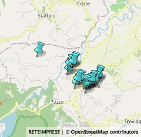 Mappa Via del Vivaio, 62011 Cingoli MC, Italia (1.185)