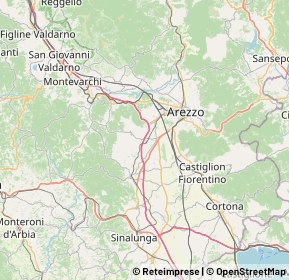 Mappa 52041 Civitella in Val di Chiana AR, Italia (15.361)