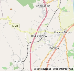 Mappa 52041 Civitella in Val di Chiana AR, Italia (2.2915)