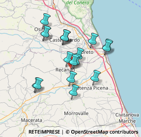 Mappa Fratesca, 62019 Recanati MC, Italia (6.1)