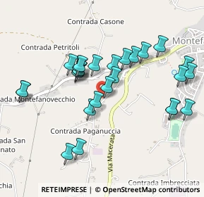 Mappa Contrada Paganuccia, 62010 Montefano MC, Italia (0.47692)