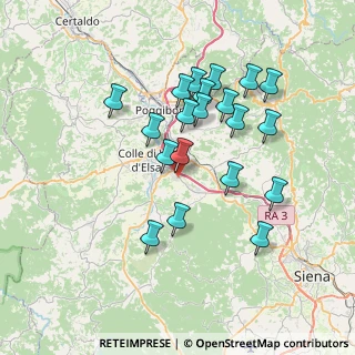 Mappa Loc.tà Belvedere, 53034 Colle di Val d'Elsa SI, Italia (6.973)