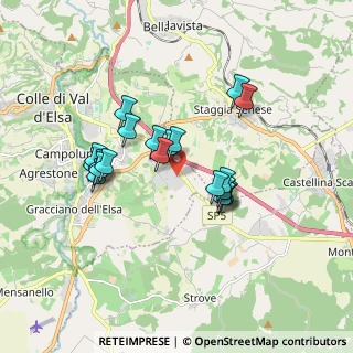 Mappa Loc.tà Belvedere, 53034 Colle di Val d'Elsa SI, Italia (1.523)