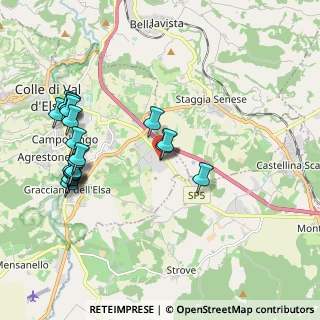Mappa Loc.tà Belvedere, 53034 Colle di Val d'Elsa SI, Italia (2.276)